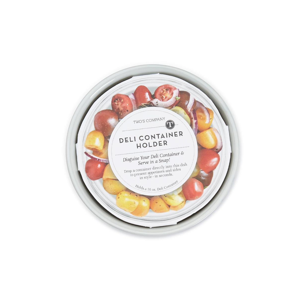 Chinoiserie Deli Container Holder Copper Lane Gifts & Interiors