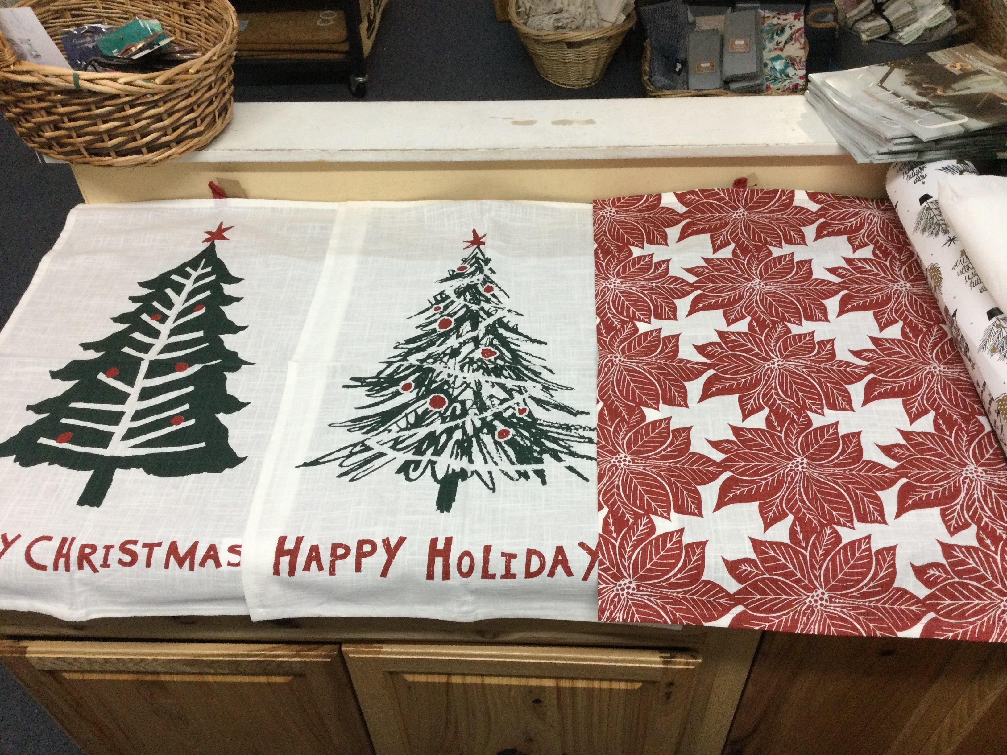 28"L x 18'W Cotton Tea Towel Assorted